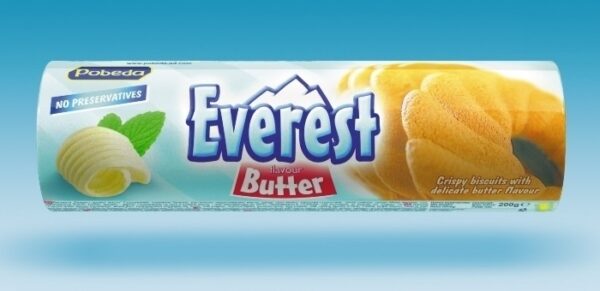 BISCUITS EVEREST BUTTER 195g