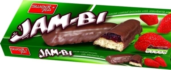 BISCUITS JAM-BI WITH STRAWBERRY 150g