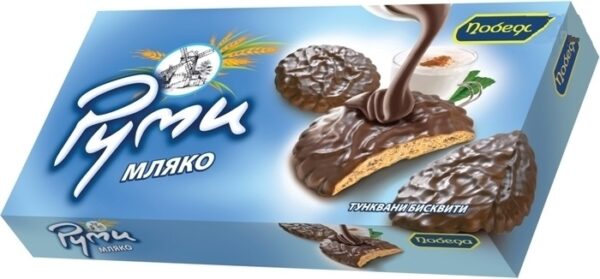 BISCUITS RUMI MILK 155g GLAZED