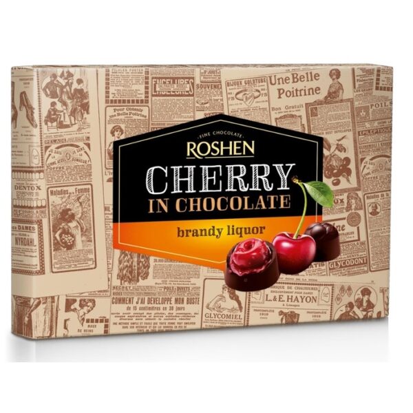 ROSHEN CHERRY WITH BRANDY LIQUEUR 155g