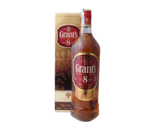 Grant’s Whiskey 8Year Old 1000ml
